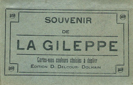 Souvenir De La Gileppe Carnet Legia Edition Delcour Dolhain Phototypie Liegoise 10 Cartes - Gileppe (Stuwdam)