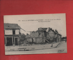 CPA - Ruines De Rosières En Santerre - Coin De La Rue De La Mairie - They Mayor Street Corner - Rosieres En Santerre