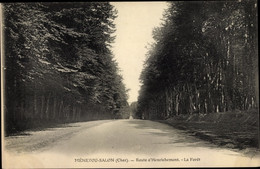 CPA Menetou Salon Cher, Route D'Henrichemont, La Foret - Otros Municipios