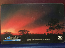 Phone Card Manufactured By CBTC Telecom In 1998 - Theme The Sky - Landschappen