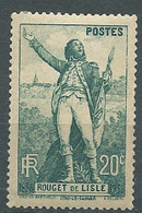 France - Yvert N° 314 * Trace De Charnière  -  Bip 101 04 - Nuovi