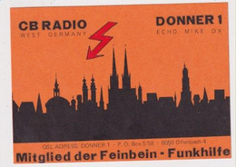 Delcampe - AK 037275 QSL - Germany - Offenbach - Radio
