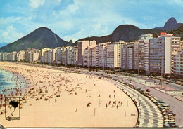 Brésil -  Rio De Janeiro - Praia   De Leme - Ecrite, Timbrée - Mercator Nº 350 - RJ - Rio De Janeiro