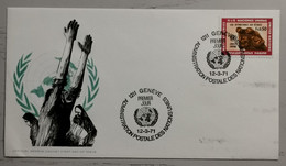 1971 FDC Internationale Flüchtlingshilfe MiNr: 16 - Used Stamps