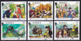MiNr. 485 - 490  Großbritannien-Jersey1989, 7. Juli. 200. Jahrestag Der Französischen Revolution - Sauber Gestempelt - Franz. Revolution