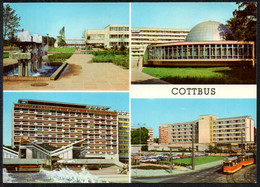 F6026 - TOP Cottbus Planetarium Neubauten - Verlag Bild Und Heimat Reichenbach - Cottbus