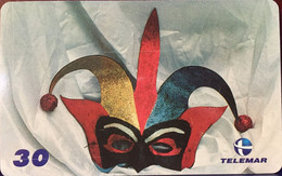 Phone Card Manufactured By Telemar In 2001 - Bailar Das Mascaras - Fokker - Culture