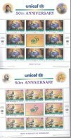 UNO NEW YORK, 720-721, Kleinbogensatz (3x3), Postfrisch **, 50 Jahre UNICEF: Märchen Und Legenden 1996 - Blocks & Sheetlets
