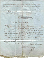 1863  LETTRE FAMILLE+  VIN  île De  Patiras Près Pauillac Gironde => Brice Miche Armateur ST MALO  FILS DE CORSAIRE - Historische Documenten