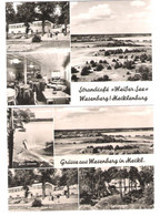 Deutschland - 2 AK - Wesenberg / Mecklenburg - Strandcafe Weisser See - Jugendherberge - Alte Ansichten - Neustrelitz