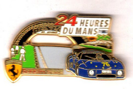 Pin's Ferrari 24 Heures Du Mans Zamac Arthus Bertrand - Arthus Bertrand