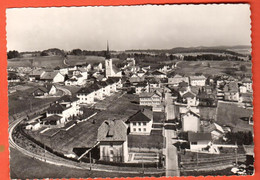 NAE-05  Les Breuleux Avec La Ligne De Chemin De Fer Et Les Franches-Montagnes   Circulé 1966  BE 385 - Les Breuleux