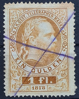 AUSTRIA 1874/75 - Canceled - ANK 16 - Telegraphenmarken