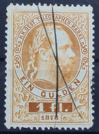 AUSTRIA 1874/75 - Canceled - ANK 16 - Télégraphe