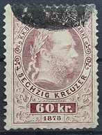 AUSTRIA 1874/75 - Canceled - ANK 15 - Télégraphe