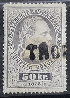 AUSTRIA 1874/75 - Canceled - ANK 14 - Telégrafo