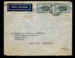 Env. Ent.  ELISABETHVILLE  Vers USA - Storia Postale