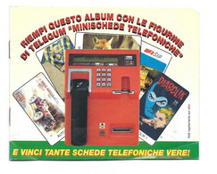 ALBUM TELEGUM PER FIGURINE MINI SCHEDE TELEFONICHE VUOTO GADGET - Zu Identifizieren