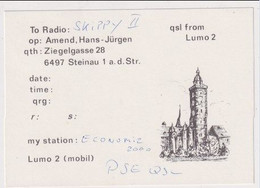 AK 037347 QSL - Germany - Steinau A. D. Str. - Radio