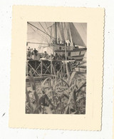 Photographie , Bateau , Tournage Du Film TAMANGO , 1957, Près De CANNES,  110 X 80 Mm,  2 Scans, Film Sorti En 1958 - Schiffe