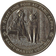 2015 MDP404 - SAINT-MARTIN VÉSUBIE - Parc Alpha 3 (10e Anniversaire) / MONNAIE DE PARIS - 2015