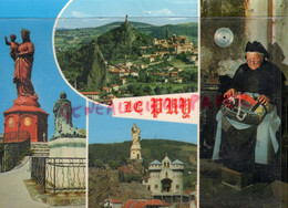 43 - LE PUY EN VELAY - VUE SUR NOTRE DAME DE FRANCE ET LA CATHEDRALE -DENTELLIERE -  HAUTE LOIRE - Le Puy En Velay