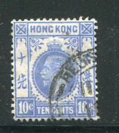 HONG KONG- Y&T N°123- Oblitéré - Oblitérés