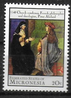 MICRONESIE  N° 733  * *  Millennium L Eglise Condamne Le Theologien Et Philosophe Pierre Abélard - Theologians