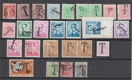 26 Timbres Divers - Oblitérations Taxes - Andere & Zonder Classificatie