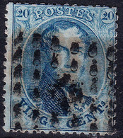 Stamp Belgium 1863-65 King Leopold I 20c Used Lot#49 - 1849-1865 Medallions (Other)