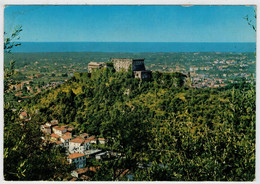 SAN  CARLO   TERME    PANORAMA   VEDUTA  DEL  CASTELLO  MALASPINA          (VIAGGIATA) - Massa