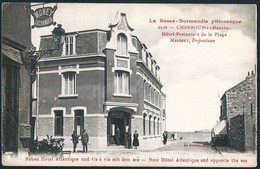 France: Cherbourg, Near Hôtel Atlantique And Opposite  The Sea - Cherbourg