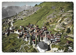 R  1062 SAINT-MARTIN VALAIS  1961  VUE AERIENNE - Saint-Martin