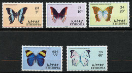 Ethiopie, Yvert 482/486**, Scott 476/480**, MNH - Ethiopie