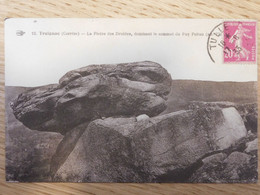 Delcampe - 19- CORREZE TREIGNAC La Pierre Des Druides - Treignac