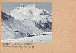 Autiche Lech Am Arlberg Stubenbach , Carte Postale "artisanale" Avec Ajout De La Photo , GF - Lech