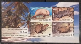 (WWF-481) W.W.F. Australia Joint Territories Issue With Cocos / AAT / Christmas MNH Perf Sheetlet 2011 - Type 2 - Ongebruikt