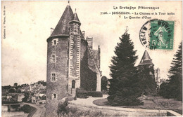 CPA Carte Postale France  Josselin Château Et Tour Isolée  1908 VM45413+ - Josselin