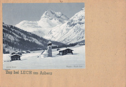 Autiche Zug Bei Lech  , Carte Postale "artisanale" Avec Ajout De La Photo , GF - Lech