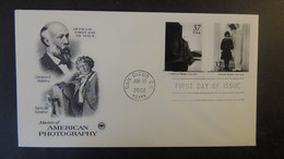 USA 2002 FDC Photography Gertrude Kasabier Carleton Watkins San Diego Postmark Good Used - 2001-2010