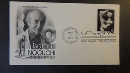 USA 2004 FDC Sculpture Art Isamu Noguchi Long Island City Postmark Good Used - 2001-2010