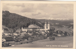 A8509) GURK In Kärnten Mit STRASSBURG - Häuser Details Usw. ALT ! 1938 Tolle Hindenburg Marken Türkis ALT !! - Gurk