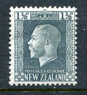 New Zealand 1915-30 KGV - Recess - P.14 X 13½ - 1½d Grey-slate HM (SG 416) - Ongebruikt