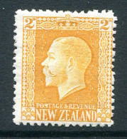 New Zealand 1915-30 KGV - Recess - P.14 X 14½ - 2d Yellow HM (SG 418a) - Unused Stamps