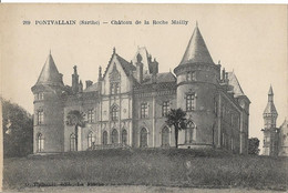 PONTVALLAIN - Château De La Roche Mailly - Pontvallain