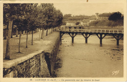 22 - Lannion (Côtes D'Armor) - La Passerelle Sur La Rivière Le Guer - Lannion