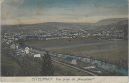 ETTELBRUCK (Grand Duché De Luxembourg) Color - Vue Prise Du Kneppchen (voyagé 1915) - Ettelbrück
