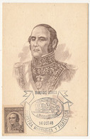 ARGENTINE - Carte Maximum - Justo José De Urquiza - 14 Oct 1948 - Buenos Aires - Cartas & Documentos