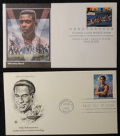 USA 2002 2005 FDC Duke Kahanamoku Surfing Selma March Civil Rights - 2001-2010