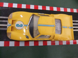 COCHE Scalextric Exin Ford GT Ref. C 35 Amarillo N 3 Made In Spain - Autorennbahnen